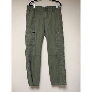 Seven7‎ Premium Brand Olive Green Cargo Pants Mens Size 36 Distressed